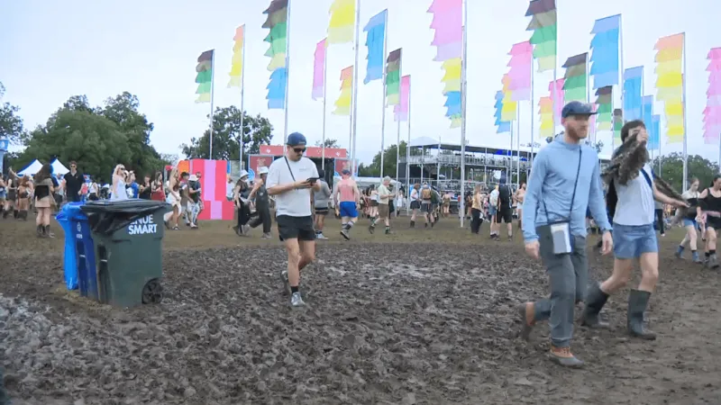 Austin Parks and Rec 'committed' to lawn remediation after rainy ACL weekend