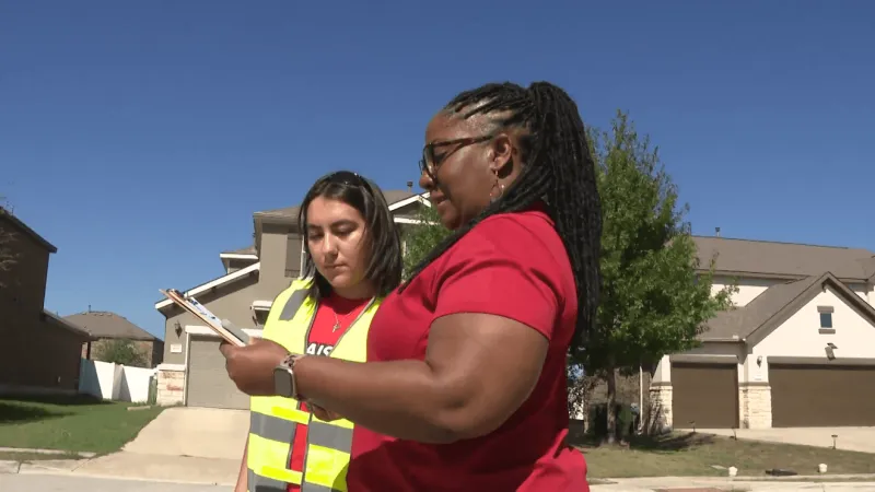 Austin ISD staff go door to door in push to bring families back as enrollment shrinks