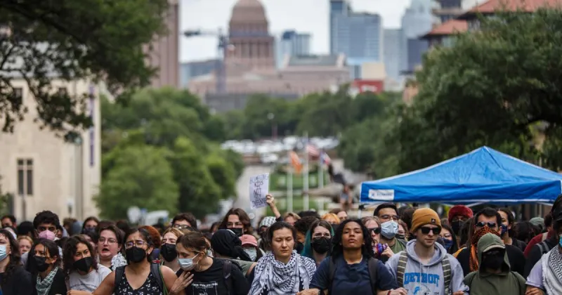 Texas college campus protest law faces First Amendment challenge