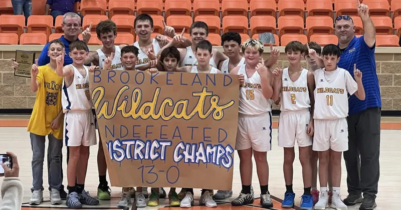 JUNIOR HIGH BASKETBALL: Brookeland JH boys finish 13-0