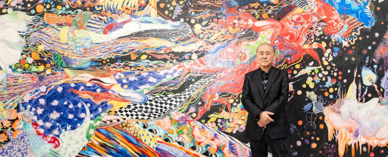 Before the Partition: Yoshitaka Amano's Unbroken Line at Asia Society Texas Center