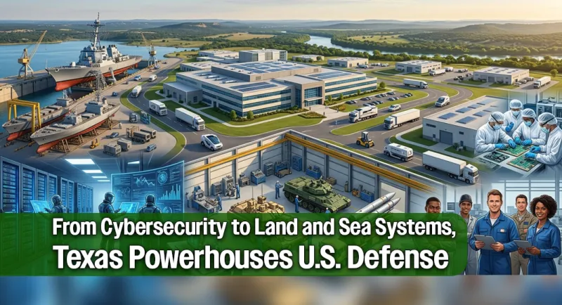 Texas Ranks as a Top U.S. Leader in Private-Sector Defense
