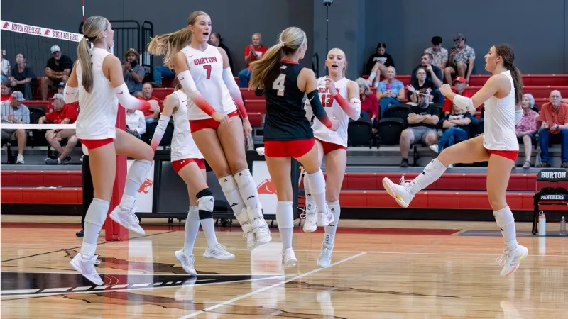 BURTON VOLLEYBALL STAYS UNBEATEN IN DISTRICT WITH A SWEEP OVER SNOOK