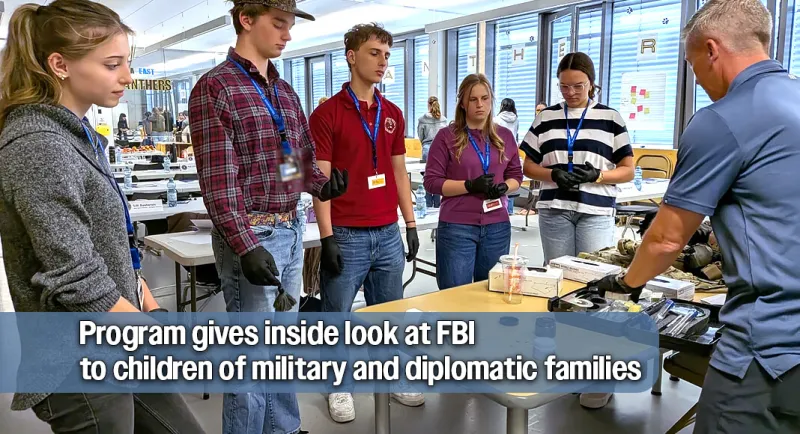 FBI Teen Academy Travels Overseas
