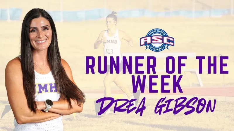 Drea Gibson named ASC Runner of the Week