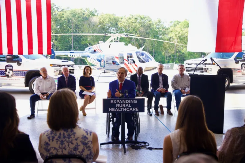 Governor Abbott Dedicates The Dr. Ron A. McMurry MediPlex