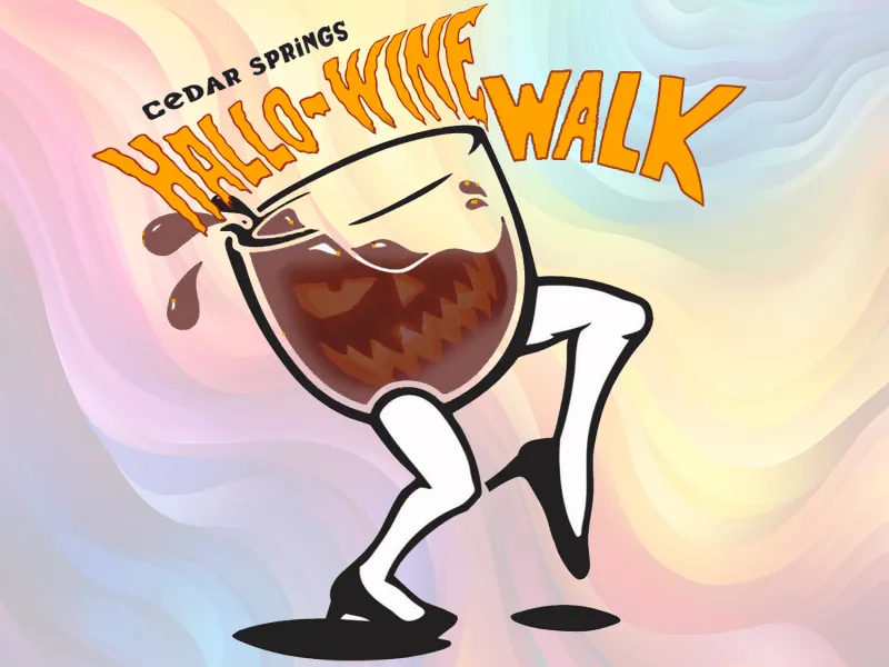 Cedar Springs Wine Walk is Oct. 8