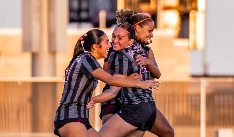 Sims Tallies Another Hat Trick as Lady Buffs Upset No. 8 Midwestern State 3-1