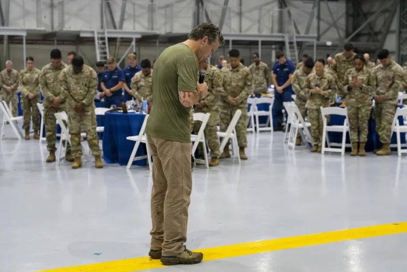 Hegseth's Texas tour featured faith-based military messaging - a trend that's worrying some chaplains