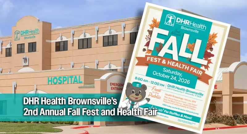 DHR Health Brownsville's 2nd Annual Fall Fest and Health Fair, Oct. 24th