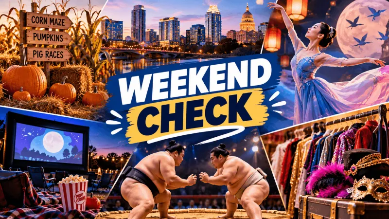 Weekend Check: Five things to do around Austin Oct. 9--11