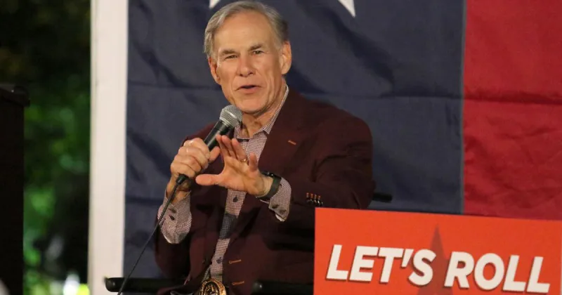 Gov. Abbott blasts Hinojosa at Brazos County campaign stop