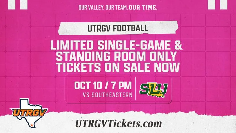 Additional Tickets for Saturday's Football Game Against Southeastern Now on Sale