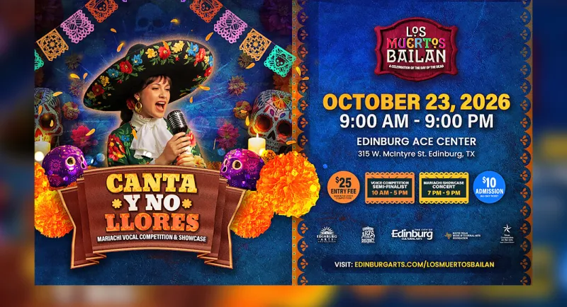 Los Muertos Bailan: Canta Y No Llores coming to Edinburg, Oct. 23rd