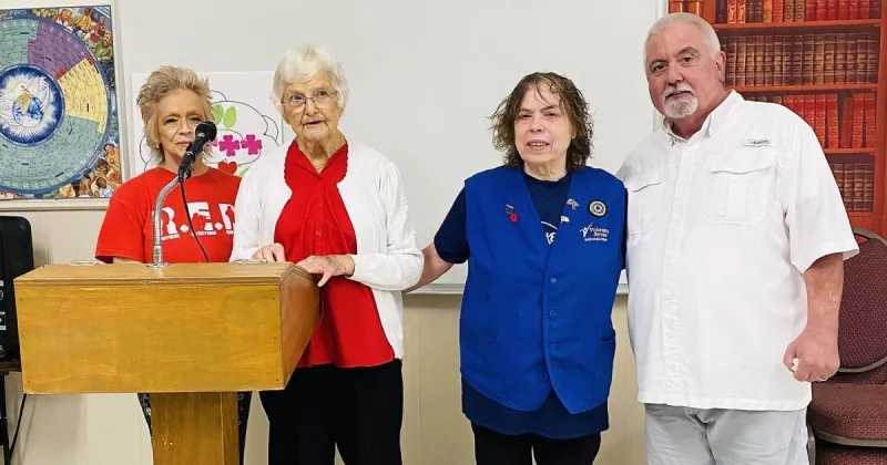American Legion Auxiliary shares veterans' mission at St. Patrick lunch