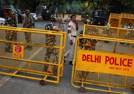 Delhi sealed off ahead of youth protest against Indian election chief