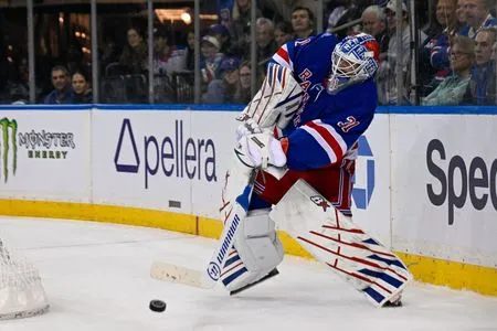 Rangers G Igor Shesterkin (lower body) won't return vs. Caps
