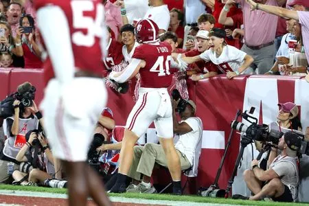 Report: Alabama TE Josh Ford to play vs. No. 2 Georgia