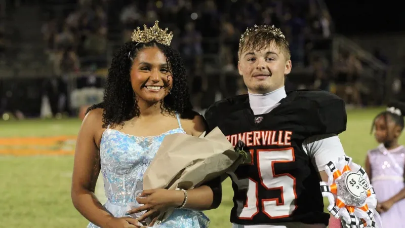 SOMERVILLE HIGH SCHOOL CROWNS HOMECOMING ROYALTY