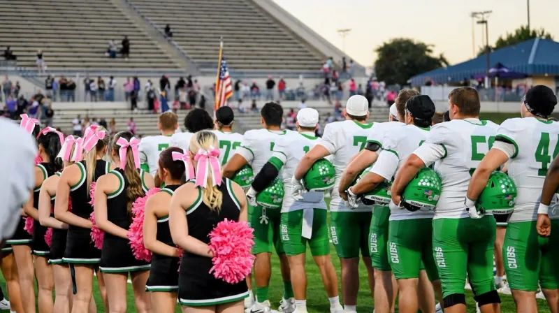 CUB FOOTBALL OPENS DISTRICT WITH A WIN ON DIXON'S RECORD SETTING NIGHT