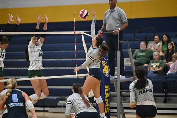 VB: Rams Start Road Stretch 1-1