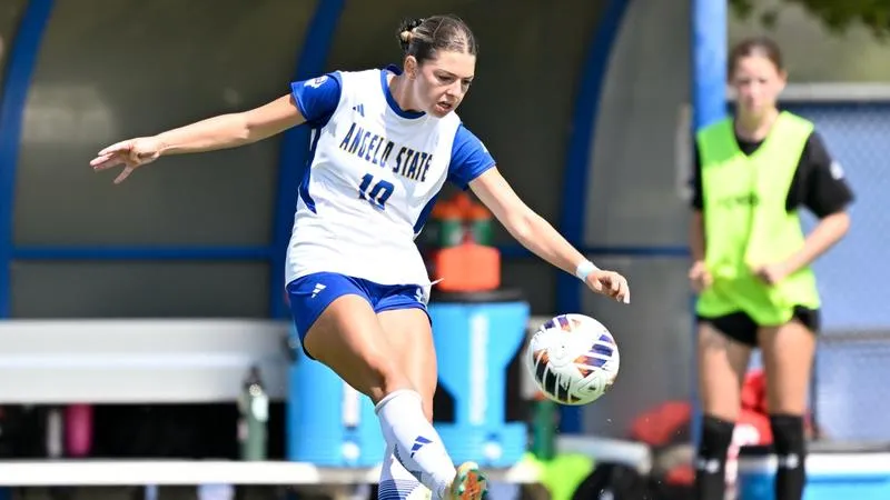 Angelo State Battles in Tough Road Matchup Against St. Mary's