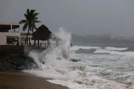 Mexico's Sheinbaum urges coastal residents to remain indoors as Hurricane Simon nears coast