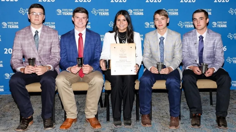 BLINN LIVESTOCK JUDGING AT TWO COMPETITIONS
