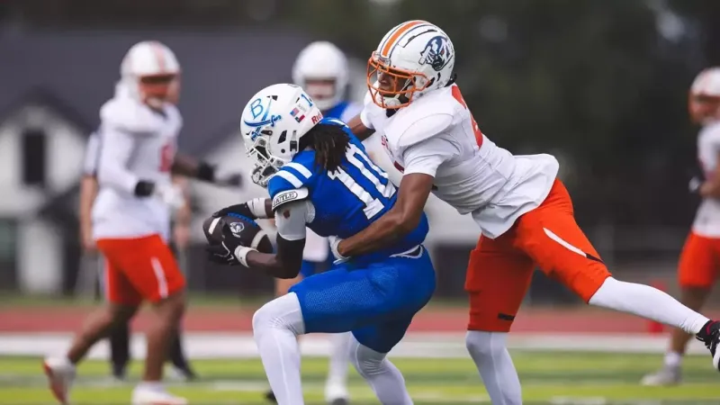 BLINN FOOTBALL BEATS NMMI FOR SECOND STRAIGHT CONFERENCE WIN