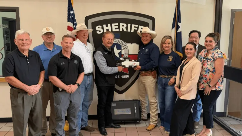 Rotary Club of Kerrville funds new sheriff's office drone to boost public safety