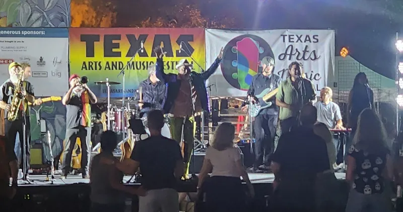 COMMUNITY CORNER TO DISCUSS TEXAS ARTS & MUSIC FESTIVAL, TIRE CLEANUP EVENT, BLUEBONNET OPRY