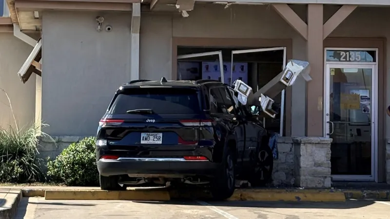 CRASH AT McDONALD'S ONE OF TEN WEEKEND CALLS FOR BRENHAM FD