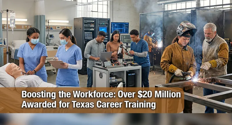 Over $20 Million In Career Training Grants Awarded Across Texas