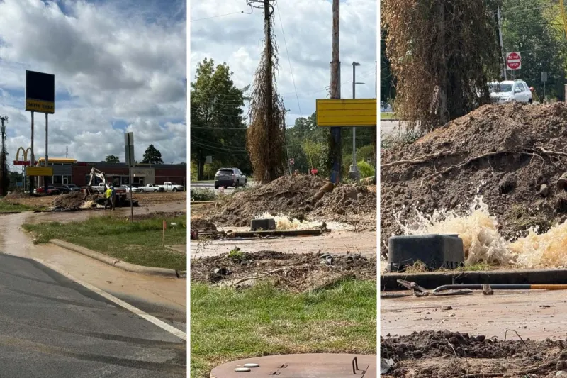 Lufkin's Long John Silver's Site Sees Water Line Strike on Timberland
