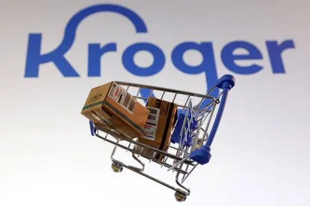 Kroger plans to cut about a third of corporate roles over the next three years, Bloomberg News reports