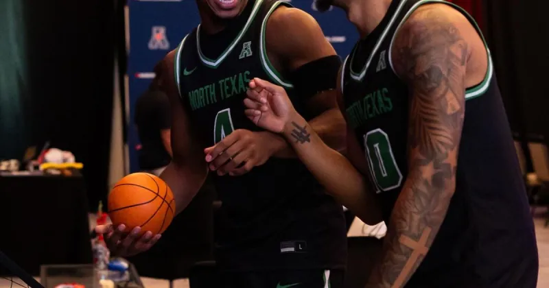 Growth in coach Daniyal Robinson's debut season has UNT feeling confident at American media day