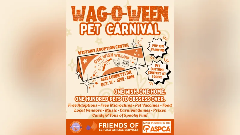 El Paso Animal Services throws free Wag-O-Ween carnival with chips, shots and costumes