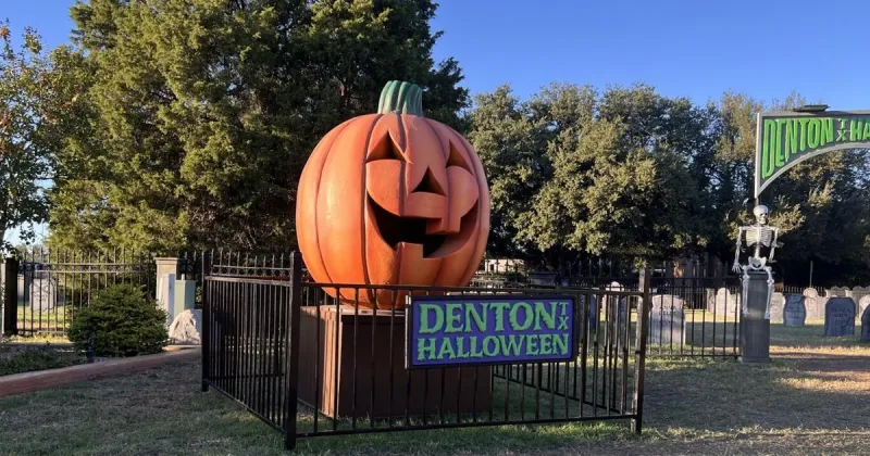 City of Denton decides not to move the Great Pumpkin back to the courthouse after all