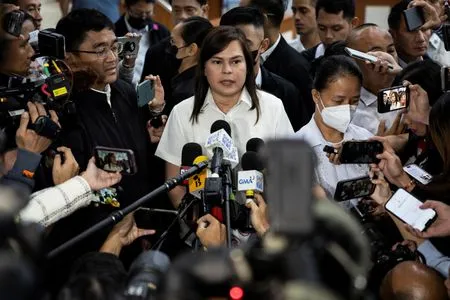 Prosecutors drop three impeachment charges against Philippine VP Duterte