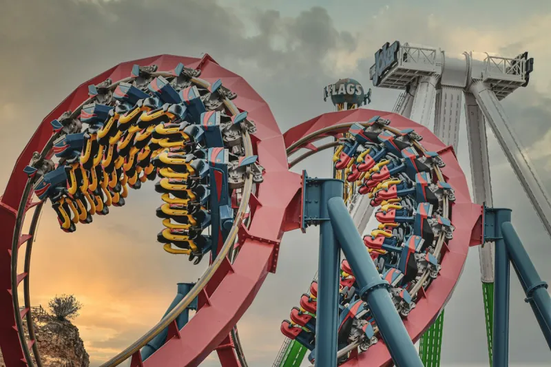 East Texas Towns Ranked as Six Flags Rides