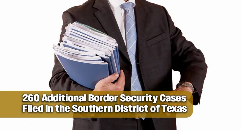 260 Additional Cases Filed in the Southern District of Texas in the 1st Week of October