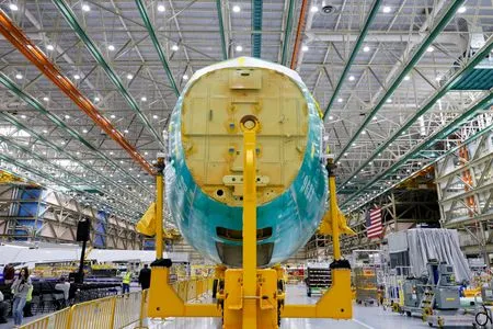 Boeing delivers 57 jets in September, highest monthly total for year