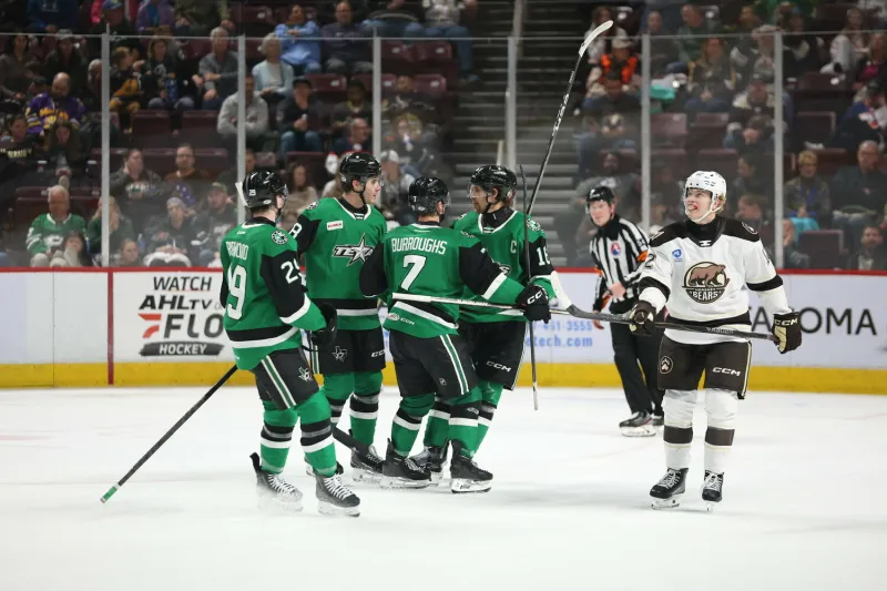 Stars Fall Behind Early in 6-1 Loss to Hershey