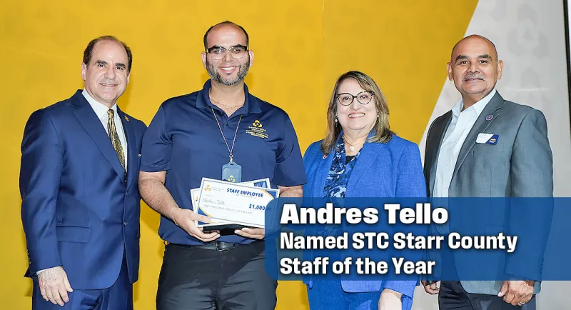 STC Starr County Campus Honors Staff Member Dedicated to Students