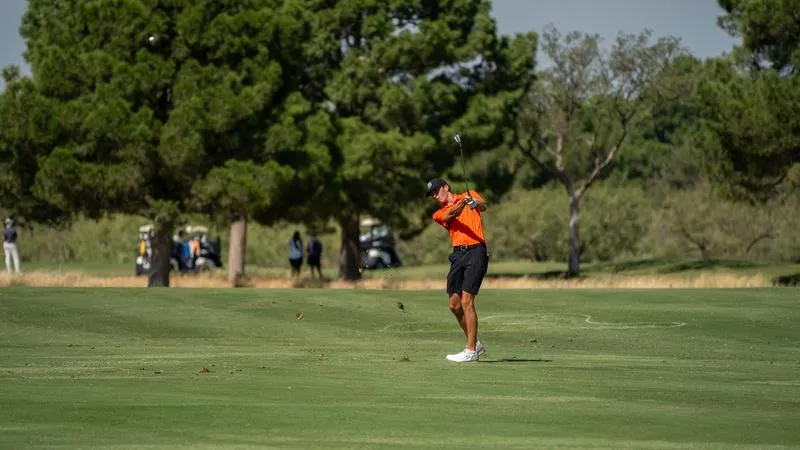 Men's golf finishes ninth in Midland