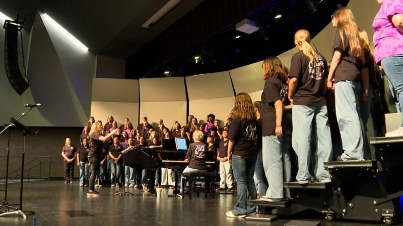 Wylie High School students debut original song written just for them, "Seek Joy"