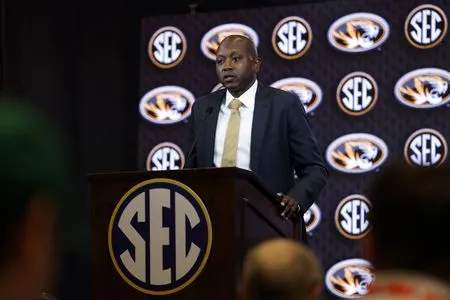 SEC media days: Missouri coach standing by Mark Mitchell in eligibility fight