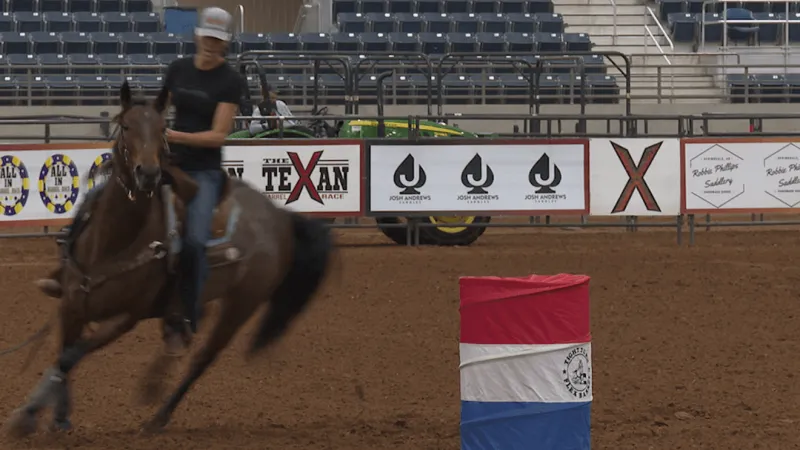 From Brazil to Canada, hundreds of barrel racers flock to Texas for a shot at $100,000