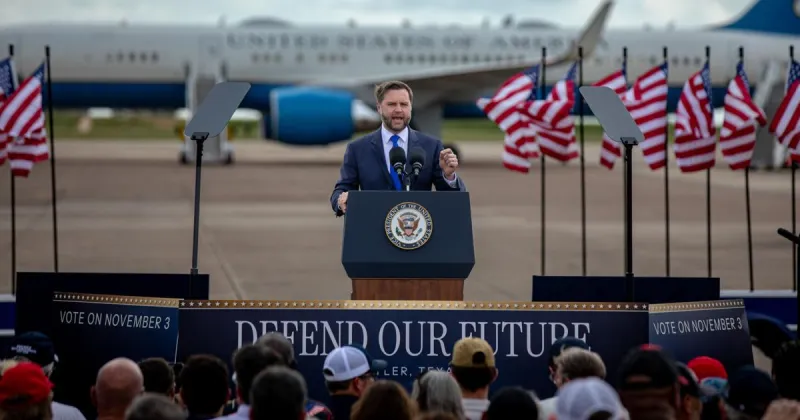 Vance visits East Texas ahead of November election