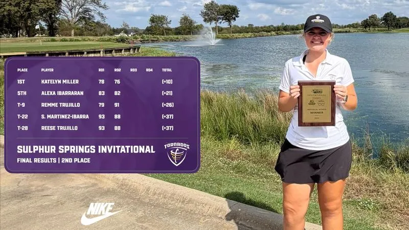 Women's Golf Places Second at Sulphur Springs Invitational